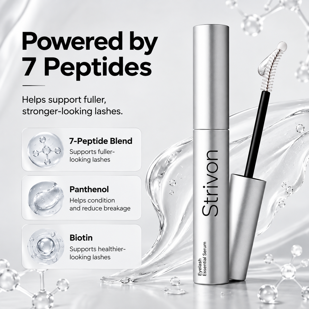 Strivon eyelash growth serum