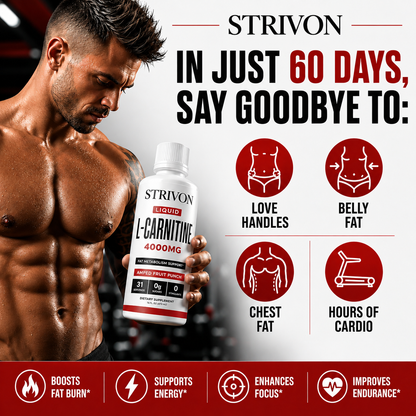 Strivon L-Carnitine 4000mg Liquid