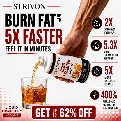Strivon L-Carnitine 4000mg Liquid